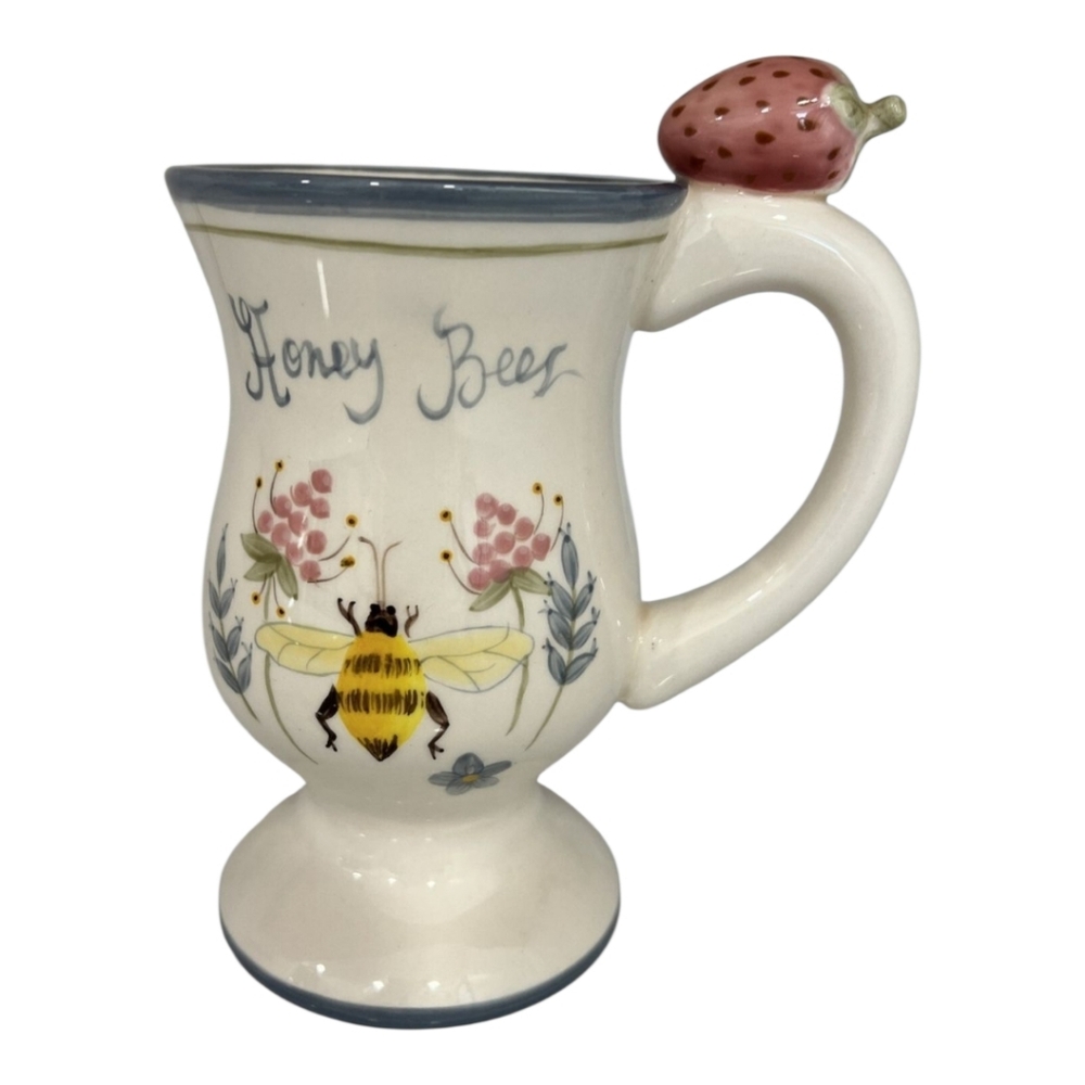 D. Calla "Honey Bee" Ceramic 8oz Mugs